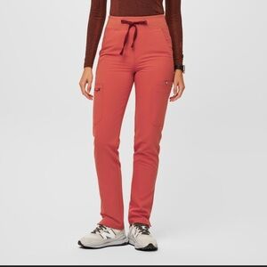 NWOT FIGS YOLA in CLAY | Yola style scrub pants | size Large TALL